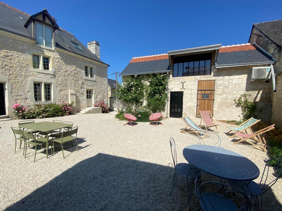 Studio Indre Climatise, La Halte De Cuze, Aux Abords De La Loire A Velo Huismes Eksteriør bilde